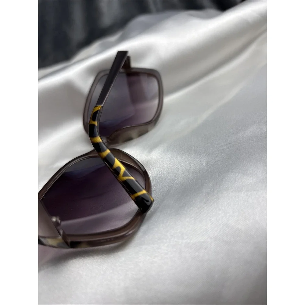 Loft Sunglasses Oversized Butterfly Low Arm Tortoiseshell Leopard Hollywood Glam